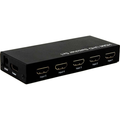 E+P Elektrik - Endgeräteumschalter HDMI-Umschalter UHD 51 5-fach