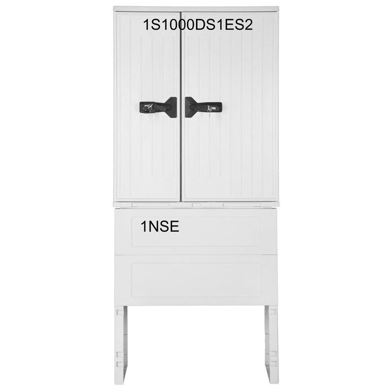 GSAB Elektrotechnik - Gehäuse/Schaltschrank (leer) Normkabelverteilerschrank 1S1000DS1ES2 1000x805x320mm