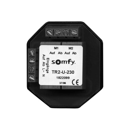 Somfy - Trennrelais Jalousie Trennrelais TR2-U-230 Up f. zwei Antriebe