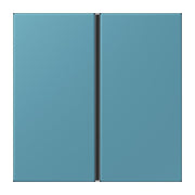 Jung - Abdeckung/Bedienelement für Installationsschalterprogramme Tastensatz 1fach LC 401 TSA 212 ceruleen vif