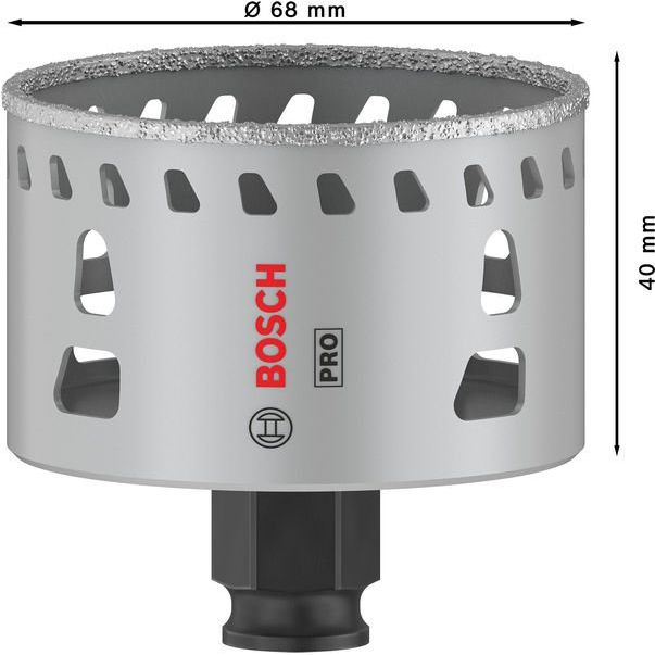 Bosch - Lochsäge PRO Tile PC Plus Lochsäge, 2608901569 68 mm, HS