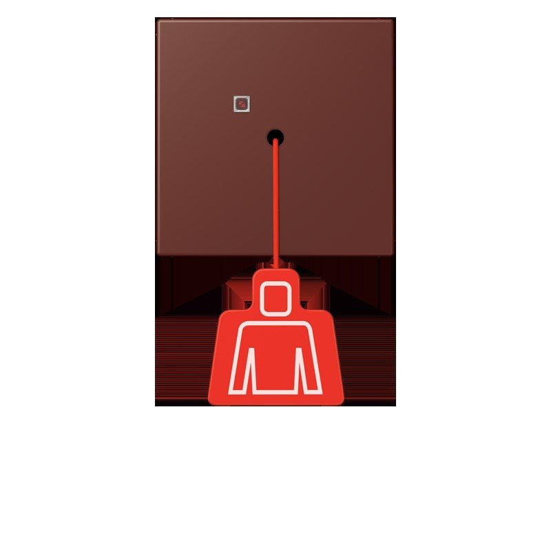 Jung - Behindertenelement für Installationsschalterprogramme Notrufsystem Zugtaster NRS LC 0834 ZT 235
