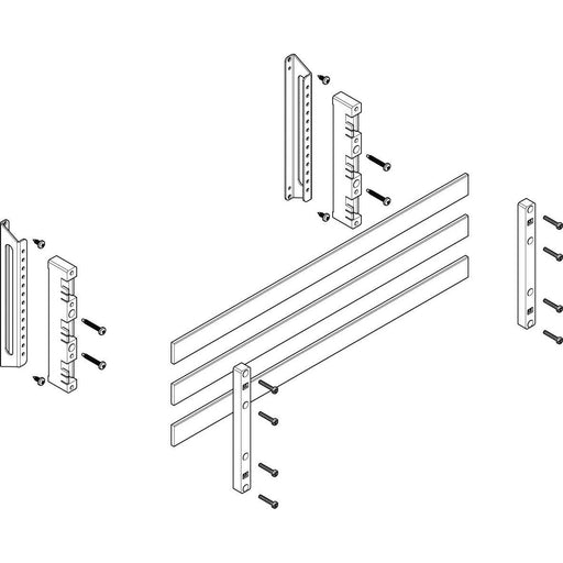 ABN - Verteilerfeld für Installationsverteiler Sammelschienen-Modul MTSC22643 tief 2FB/2RE