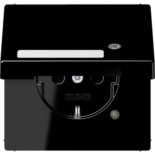 Jung - Steckdose SCHUKO-Steckdose 16A 250V LS 1520 NAKLKO SW m.Berührungsschutz