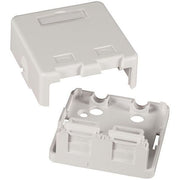 EFB-Elektronik - Kommunikationsanschlussdose Kupfer Industrie Keystone Verteilerbox ET-25168 Aufputz, 2-Port