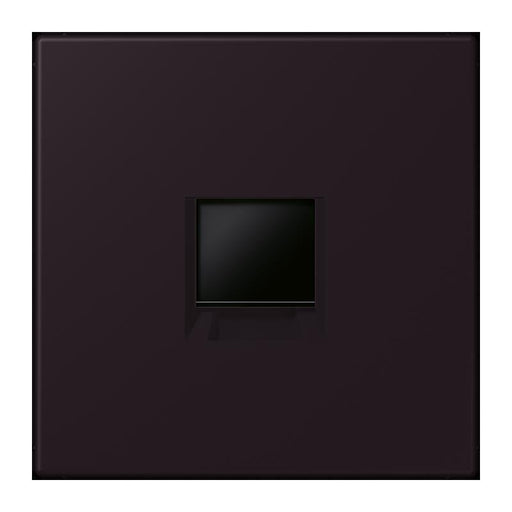 Jung - Einsatz/Abdeckung für Kommunikationstechnik Abdeckung (gerastet) LC 1969-1 WE 248 noir divoire (4320E)