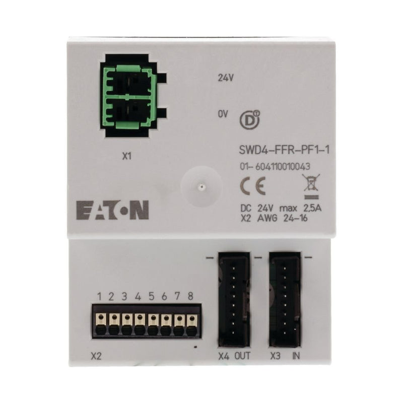 Eaton - Feldbus, Dez. Peripherie - Einspeise- und Segmentmodul SWD-Versorgungsmodul SWD4-FFR-PF1-1
