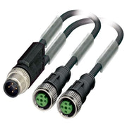 Lapp Zubehör - Konfektioniertes Sensor-Aktor-Kabel AB-C3-M12Y-0,6PUR-M12FS-B 22260502