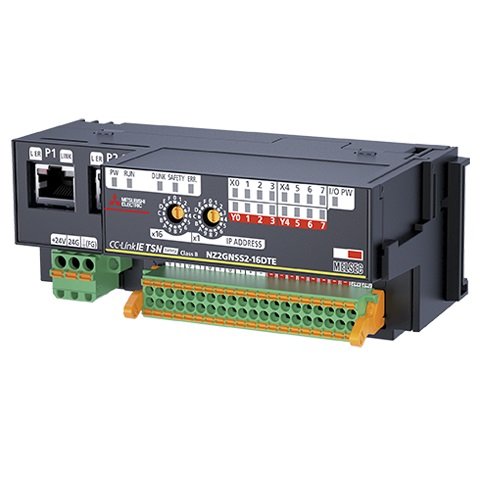 Mitsubishi Electric - Feldbus, Dez. Peripherie - Digitales Ein-/Ausgangs-Modul E/A-Modul NZ2GNSS2-16DTE(C) − 1 Stück