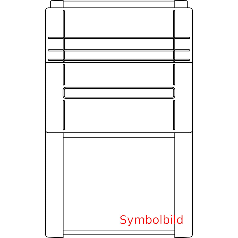 Elsta Mosdorfer - Sockel/Sockelelement (Schaltschrank) Eingrabsockel 10039700 S4 950/635 WP