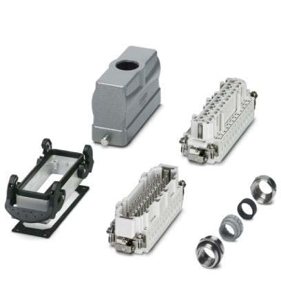 Phoenix Contact - Rechtecksteckverbinder, Set (Industriesteckverbinder) Steckverbinder-Set HC-KIT-B24-R03