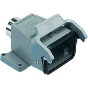 Harting - Gehäuse für Rechtecksteckverbinder Flanschgehäuse 09300060757 hohe Bauform Pg 21