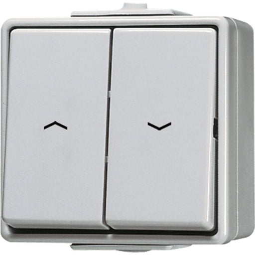 Jung - Jalousieschalter/-taster Jalousie-Wippschalter ws 639 VW 10AX 250V Tas.1-pol
