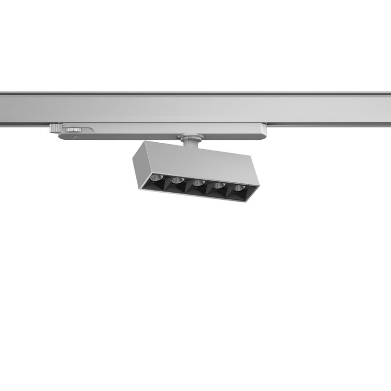RZB - Downlight/Strahler/Flutlicht LED-Stromschienenstrahler 742169.004.1 930, si