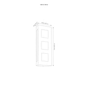 CMD Creativ - Straßen- und Platzleuchte Wandaußenleuchte 26/BM E27, Edelstahl