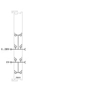WAGO - Feldbus, Dez. Peripherie - Einspeise- und Segmentmodul Potenti.vervielfältigunskl 750-614 AC/DC 0-230V