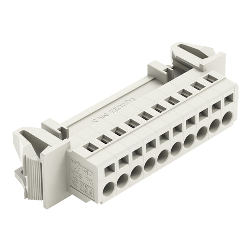 WAGO - Kabelsteckverbinder für Leiterplattensteckverbinder 1-Leiter-Stiftleiste 721-610/114-000 CAGECLAMP,2,5mm²,lgr − 25 Stück
