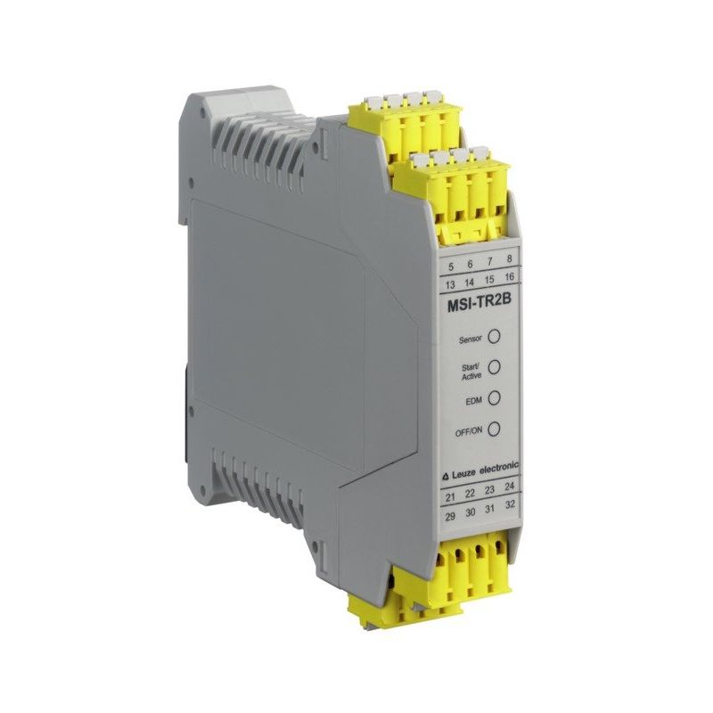 Leuze - Gerät zur Überwachung von sicherheitsgerichteten Stromkreisen Sicherheits-Schaltgerät MSI-TR2B-02