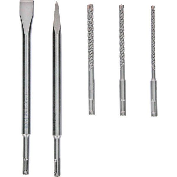Bosch - Werkzeugset PRO SDS plus-4C Meißel- 2607017515 und Bohrersatz 5-tlg