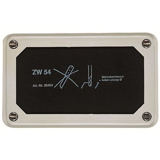 Striebel&amp;John - Einführungsflansch für Kleingehäuse/Schaltschrank Moosgummiflansch ZW54 − 1 Stück by Striebel&amp;John
