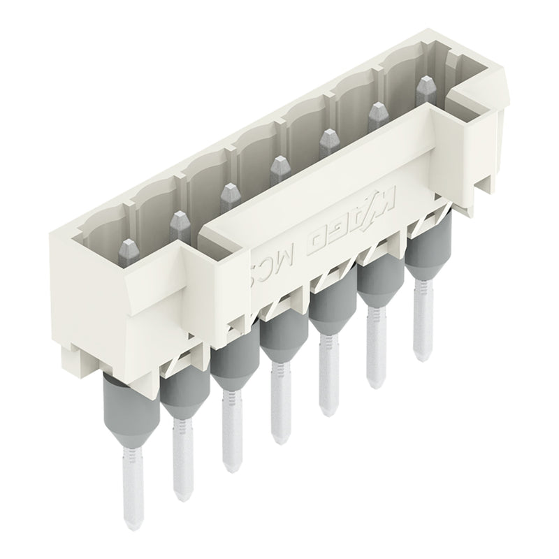 WAGO - Ein- und mehrpolige Klemmenleiste Stiftleiste f.Reihenklemm. 721-167/003-000 1,2x1,2mm,gerade,lgr − 100 Stück