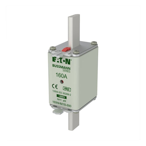 Eaton - Messersicherung Sicherungseinsatz Nieders. 160NHM1B-690 160A AC 690V 120kA − 3 Stück