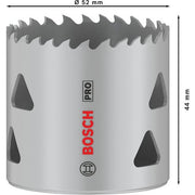 Bosch - Lochsäge PRO Multi Material 2608901514 Lochsäge 52 mm mit