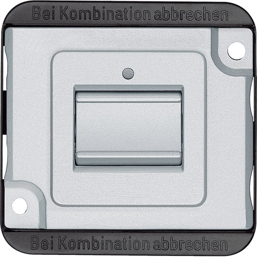 Merten - Installationsschalter Aus/Wechsel-Kontr.schalter MEG3106-7060 1-polig, mattsilber