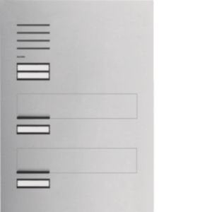 Elcom - Briefkasten Briefkasten-Frontmodul REL102Y Audio2/1 2D eds ONE