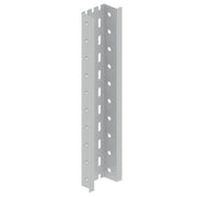 Unex - Stiel/Profilschiene Omega-Profil 66997 gelocht, grau, 3m − 6 Meter