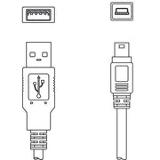 Leuze - Konfektioniertes Sensor-Aktor-Kabel Verbindungsleitung KSS US-USB2#50143459