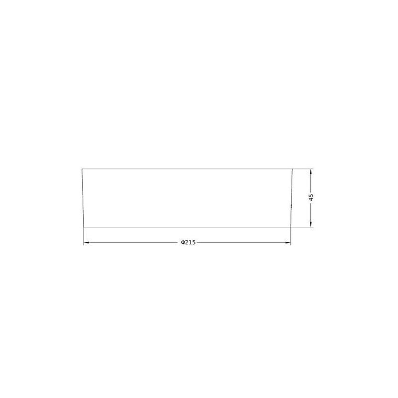 Ledvance - Mechanisches Zubehör/Ersatzteile für Leuchten Aufbaugehäuse DLSLIMALUFRAMED205 weiß
