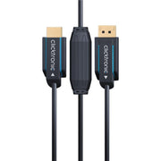 Clicktronic - Konfektioniertes A/V-Kabel DisplayPort/HDMI-Adapterk. 44927 10m,High Speed