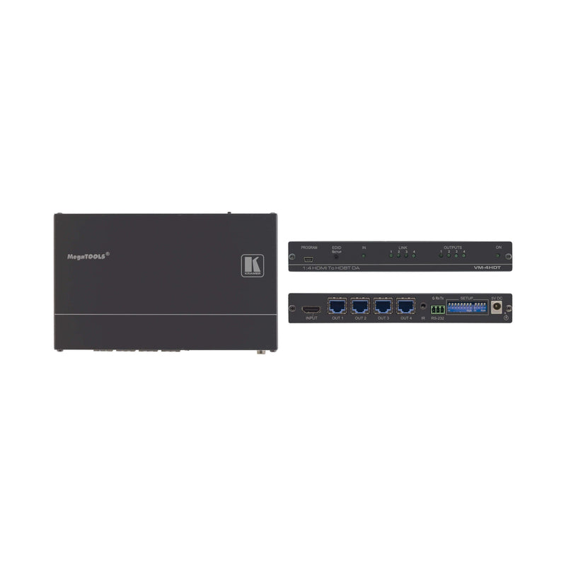 Kramer - Audio/Video-Funksystem 4K Verteilverstärker VM-4HDT 1:4 f.HDMI