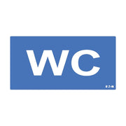 Ceag Notlichtsysteme - Piktogramm für Not-/Hinweisleuchte Piktogramm FT2EWEC-PICTO-WC
