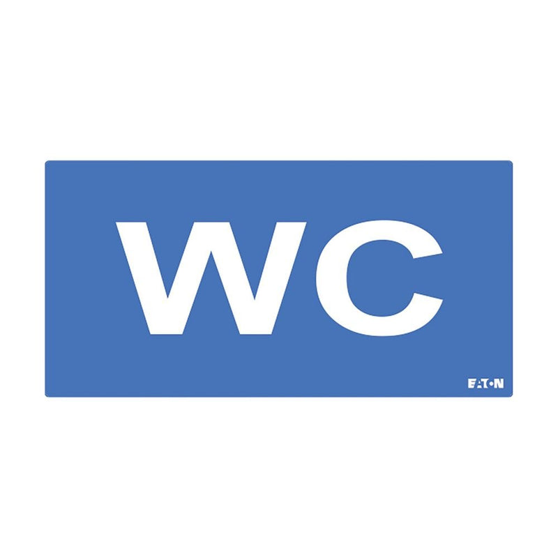Ceag Notlichtsysteme - Piktogramm für Not-/Hinweisleuchte Piktogramm FT2EWEC-PICTO-WC