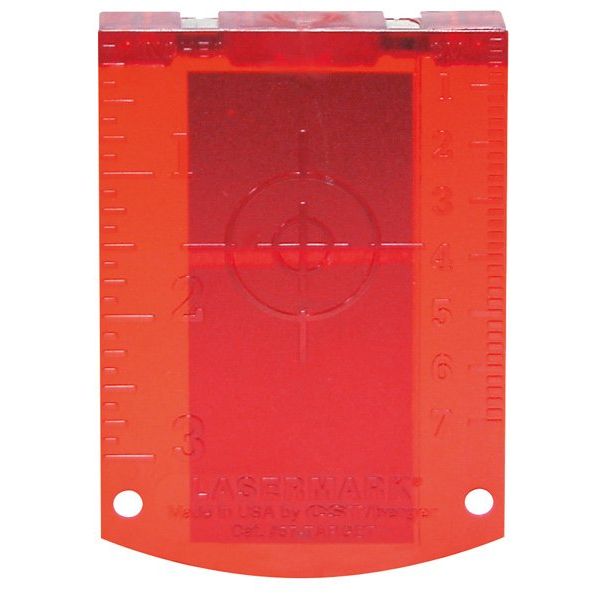 Bosch - Zubehör/Ersatzteile für Prüf- und Messgeräte (Elektro) Laserzieltafel rot 1608M0005C