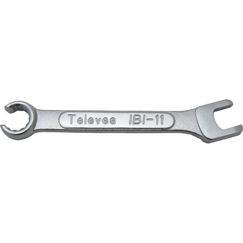 Televes - Spezialwerkzeug für Kommunikationstechnik Spezial-Montageschlüssel IBI11N für F-Stecker  − 1 Stück