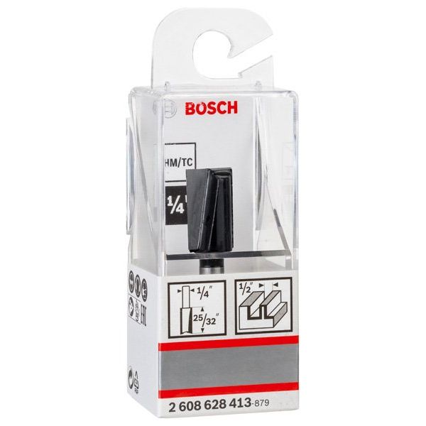 Bosch - Fräser PRO Nutfräser, 2608628413 zweischneidig 1/2