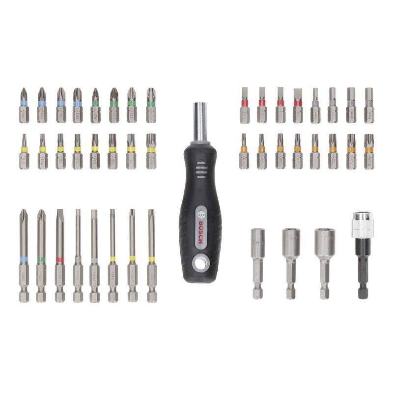 Bosch Power Tools - Werkzeugset Extra Hard 2607017733VE(45) Schrauberbit-Set − 6 Packung