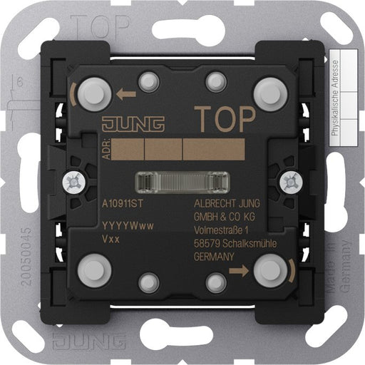 Jung - Bussystem-Tastsensor KNX-Taster Universal A 10911 ST 1-fach