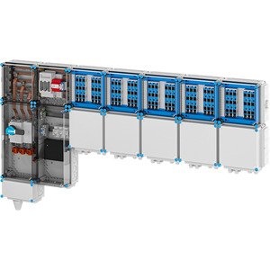 Hensel - Verteilerschrank für Energieversorgung Ladeverteiler Mi EV 11kW 30001 f.30 Ladep. a 11kW