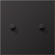 Jung - Abdeckung/Bedienelement für Installationsschalterprogramme Abdeckung mit Kipphebel AL 12-5 D R 01 Zylinder, 1fach,dark
