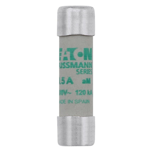 Eaton - Zylindrische Sicherung Sicherungseinsatz C10M0.5 0.5 A, AC 500 V − 10 Stück