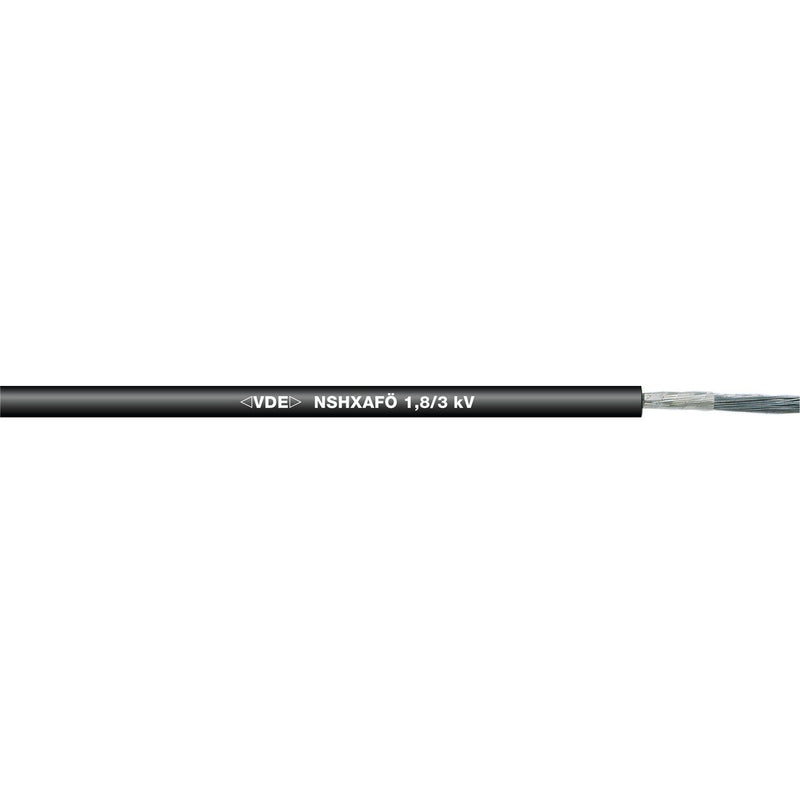 Lapp Kabel&Leitung - Energiekabel >= 1 kV, für feste Verlegung NSHXAFÖ 1,8/3kV 1x6 BK 3022676/100 − 100 Meter