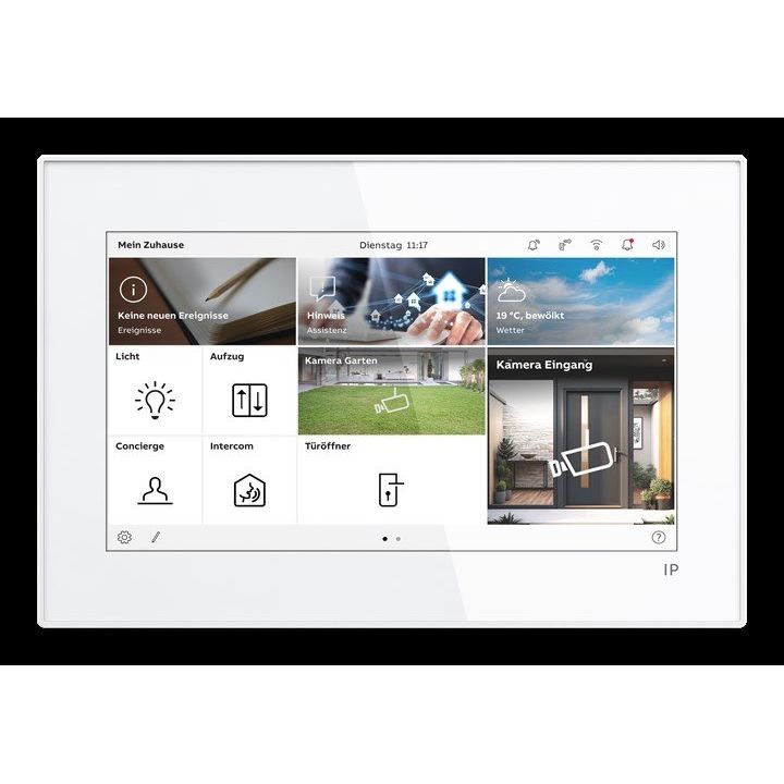 Busch-Jaeger - Innenstation für Türkommunikation IP Touch Lite 7 H8249-1W-03