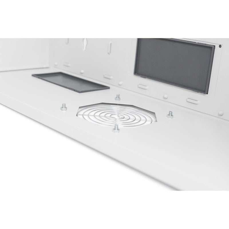 DIGITUS - Netzwerk-/Serverschrank Wandgehäuse Slim DN-19 WM-V6U-SL 6HE,RAL 7035
