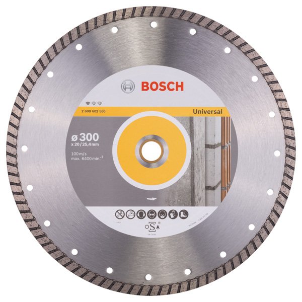 Bosch - Trenn-/Schleifscheibe Diamanttrennscheibe 2608602586 Standard for