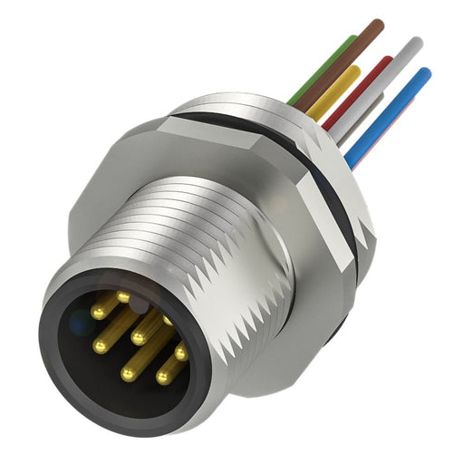 Balluff - Rundsteckverbinder, feldkonfektionierbar (Industriesteckverbinder) Flanschsteckverbinder BCC M458-000#BCC0E57 − 1 S
