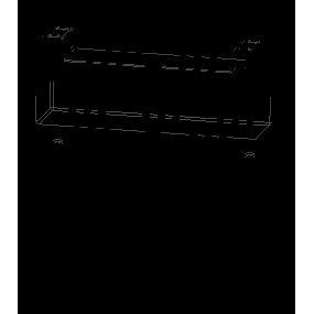 H1 - Mechanisches Zubehör/Ersatzteile für Leuchten Univ. Leuchtenbefestigung Univ.Cen.Pend.Kit0,5 0,5m